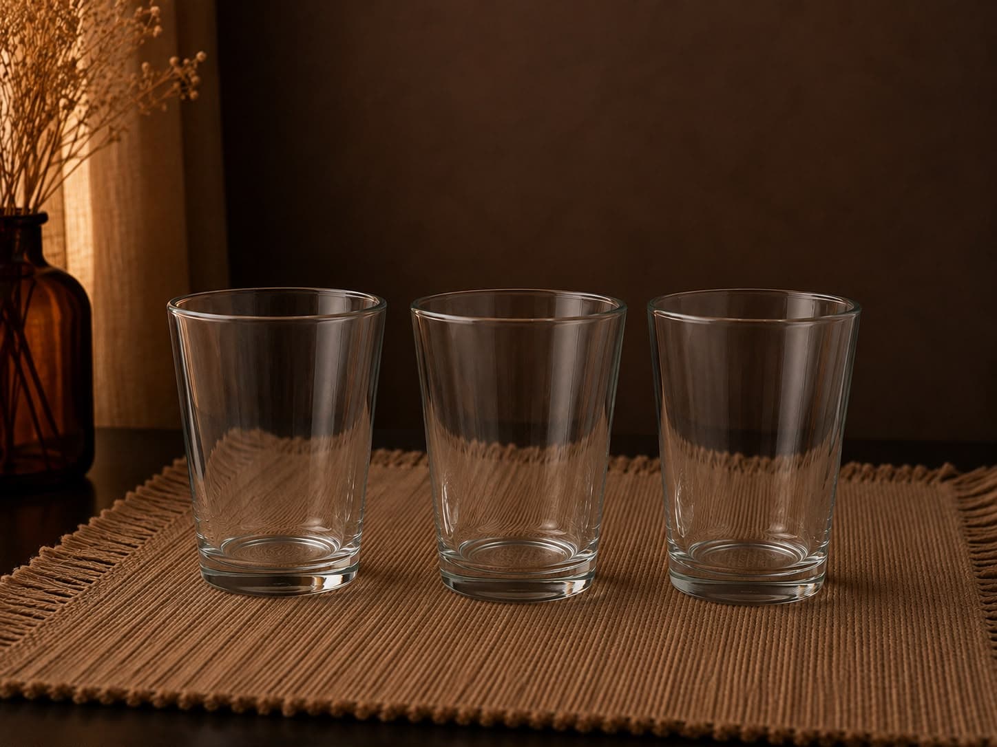 VASOS POINT SET DE 6 UNIDADES